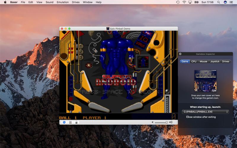 mac emulator with pre downloaded games